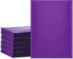 UCGOU Bubble Mailers 10.5x16 Inch Purple 25 Pack Poly Padded Envelopes Large #5 Mailing Packages Opaque Packaging Postal Self Seal Adhesive Waterproof Boutique Shipping Bags for Clothes