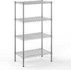 Regal Altair 18" Deep x 30" Wide x 54" Height Wire Shelving Kit | 4-Tier | NSF Commercial Storage Rack Unit