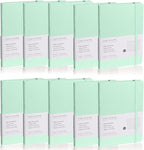 EMOMAS Lined Journal Notebook, 10Pack Hardcover Notebook for Men & Women – Journals for Writing, Work, School, Home & Daily Notes, 160 Pages – Medium A5, 5.7"x8", 100 gsm Thick Paper (Eggshell Green)