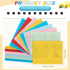 120 Pcs 9 x 12 In Vehicle Dealer Jackets for Car Sales 32lb Colored Printed Deal Envelopes Dealership Supplies File Jackets Automotive Folders for Car Dealerships(Colorful)