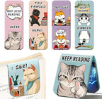 Magnetic Bookmark Clip Personalized for Readers, Custom Name Magnetic Page Marker for Books,Gifts for Book Lover, Teachers, Student, Women and Firends