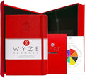 Wyze Planner Undated Daily Planner – 1-Year B5 Productivity Organizer with Two-Page Weekly Spread, Goal Setting, Habit Tracker, Weekly & Monthly Pages – Hardcover Time Management Notebook (Red)