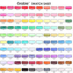 Grabie Dual Tip Water-Based Sketch Marker Set of 100, Fineliner & Brush Drawing Pens, Brush Marker Pens, 100 Colored Markers for Adult Coloring Books No Bleeding, Drawing, Sketching