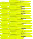 MGKO 30 Pack Bright Yellow Highlighters - No Bleed Formula,Soft Chisel Tip Markers Ideal for Office & School Use