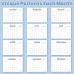 2026 Desk Calendar - 18 Month Desktop Calendars (Jan 2026–Jun 2027),Large 22x17 Monthly Calendar with Home & Office Floral Desk Pad Calendars (Black, 22 * 17)