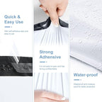 Metronic 1000PC Poly Mailers 12x15.5, Sturdy Shipping Bags for Small Business, Waterproof Mailers Poly Bags, Strong Adhesive Shipping Envelopes for Clothing, Efficient Mailing Envelopes in White