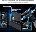 GUZHIKU Monitor Arm for 17 to 60 inch, Hold 44 lbs, Fully Adjustable Heavy Duty Desk Mount, Monitor Stand Fit 57 55 49", Ultrawide Monitors Bracket Clamp/Grommet Base VESA 75x75/100x100, Black,H9B
