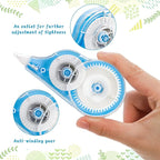 Nicunom 36 Pack White Correction Tape, 39 Feet Correction Tapes Easy To Use Applicator for Instant Corrections School Office Supplies, Colorful