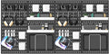 MULSAME Pegboard Combination Kit, 25.2" x 50.4" Wall Mounted Storage Set with 8 Pegboards & 40 Accessories Hanging, Peg Boards Organizer
