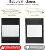 packbabol Bubble Mailers, 6x9 Inch Poly Padded Bubble Mailers Pack of 50 Bubble Envelopes Opaque Self Seal Adhesive Waterproof Bags for Shipping and Packaging(Black,6x9-50Pc)