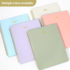 2026 Planner, Annecy Weekly ＆ Monthly Planner 2026, Jan. 2026 – Dec. 2026, 9" x 11" Monthly Agenda Planner with Tabs, Flexible Linen Cover, Spiral Binding, Double-sided Pocket, Bookmark, Beige