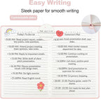 SUQJOY Lined Journal Notebooks for Writing, 100 GSM Thick Paper, 1 Pack Hardcover Notebooks, A5 College Ruled Notebook, Journaling Notebook for School/Travel/Office (Pink- 1 Pack)