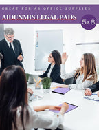 7pcs Small Legal Pads 5x8 Note Pads Purple Notepad College Ruled Notepad 5x8 Small Note Pad 5 x 8 Study Back 7 Pack Perforated 5x8 Legal Pad Narrow Ruled Purple Paper Pads 30 Sheets per Writing Pad