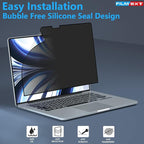 FILMEXT MacBook Air M2 13.6-inch Screen Protector, Privacy Shield, 2022 Release (A2681), Polyethylene Terephthalate, 1 Piece