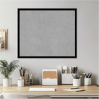 Amanti Art Black Framed Magnetic Board 21x25 Medium Vision Board for use with Magnets, 100% Metal Sheet to Display Items as Office Decor or for Home Organization in mudroom, Kitchen or Kids Room