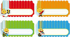 PETCEE 36Pcs Bee Desk Name Plates for Classroom - Personalized Student Desk Name Tags Stickers for Kids Self Adhesive Names Labels for Kindergarten Preschool Elementary Back to School Teacher Supplies