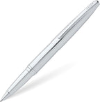 Cross ATX Refillable Rollerball Pen Presented in a Luxury Gift Box - Medium Point, Black Ink, Pure Chrome