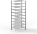 Regal Altair 24" Deep x 36" Wide x 86" Height Wire Shelving Kit | 10-Tier | NSF Commercial Storage Rack Unit