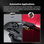 Automotive Acrylic Plus Attachment Tape 0.24" x 18Ft Made of 3M Double Sided Tape PT1100 Heavy Duty for Moldings Claddings Panels Pads and Other Car Automotive Applications
