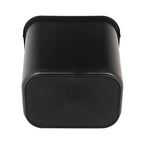 Amazon Basics Trash Can, Rectangular Commercial Office Wastebasket, 10 Gallon (Pack Of 1), Black