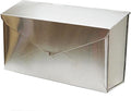NACH Mailboxes for Outside Wall Mount, 12.5 x 5 x 10 inch, Stainless Steel Mail Box Wall Mounted, Waterproof Mailbox for Door - The Modern Envelope Mailbox