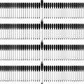 Kosiz 200 Pcs Magnetic Dry Erase Markers Fine Point Tip Whiteboard Markers with Eraser Cap Magnetic Dry Erase Pens Erasable Pens for Whiteboard Dry Boards(Black)