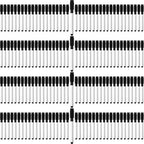 Kosiz 200 Pcs Magnetic Dry Erase Markers Fine Point Tip Whiteboard Markers with Eraser Cap Magnetic Dry Erase Pens Erasable Pens for Whiteboard Dry Boards(Black)