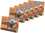 8.5 x 11 Menu Holder, Acrylic Table Menu Stand, Classic Wooden Sign Holder, Double Sided Display Table Top Paper Holder, for Bar, Cafe, Restaurant, Store, Certificate, Document (Horizontal, 6pack)