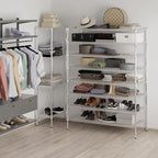 Regal Altair 24" Deep x 54" Wide x 74" Height Wire Shelving Kit | 8-Tier | NSF Commercial Storage Rack Unit