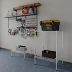 Regal Altair 18" Deep x 24" Wide x 34" Height Wire Shelving Kit | 2-Tier | NSF Commercial Storage Rack Unit