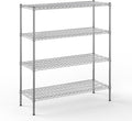 Regal Altair 18" Deep x 48" Wide x 54" Height Wire Shelving Kit | 4-Tier | NSF Commercial Storage Rack Unit