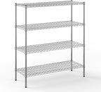 Regal Altair 18" Deep x 48" Wide x 54" Height Wire Shelving Kit | 4-Tier | NSF Commercial Storage Rack Unit