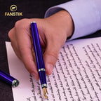 FANSTIK Customized Luxury Fountain pen, fancy gift set for women, Professional executive pen gift set for men and Woman (B Lux Fountain Set)