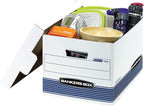 Bankers Box 20-Pack Medium Duty File Storage Boxes with Lids, FastFold Assembly, Letter/Legal, STOR, (0076315)
