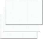 Large Engineering Graph Paper Pad - 60 Sheets/120 Pages, 17" x 11" Quadrille Grid Paper for Drafting, Engineering, Blueprint Drawing, Architect Designers, 4"x4" Blue Grid Paper, Giant Drafting Pad