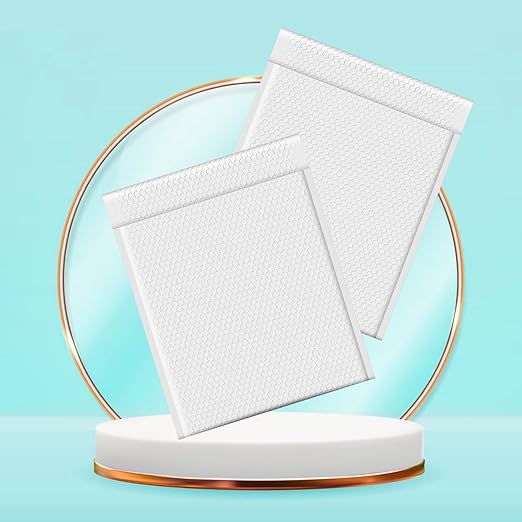 Fuxury Bubble Mailers 12x15" White Padded Envelopes 40 Pack Large Bubble Mailer Strong Adhesion Padded Mailer,Self-Seal Envelope for Mailing Small Business,Magazine,Clothing