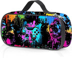 YOZIRIBO Game Pencil Case for Boys Kids, Large Capacity Pencil Pouch for School, Gaming Pencil Box, Gamer Pen Bag Stationary Organizer for Teens Adults (Gaming 2)