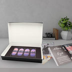 Lineco Museum Archival Storage Box, 16.75x20.75x3 in. Drop Front Design. Acid-Free with Metal Edge. Organize Photos, Pictures, Prints, Documents, Crafts, DIY. Black, 1 Pack