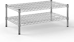 Regal Altair 21" Deep x 36" Wide x 14" Height Wire Shelving Kit | 2-Tier | NSF Commercial Storage Rack Unit