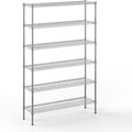 Regal Altair 14" Deep x 48" Wide x 74" Height Wire Shelving Kit | 6-Tier | NSF Commercial Storage Rack Unit