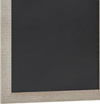 HBCY Creations 20" X 30" Weathered Lightwash Solid Wood Frame Wall Chalkboard, Magnetic Surface, Home Décor, Restaurant & Café Menus, Blackboard, Includes Chalk, Eraser & Hanging Hardware