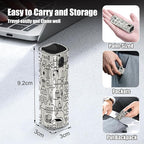 walrfid Laptop Screen Cleaner, Car Screen Cleaner Spray and Wipe, Phone Cleaning Kit for Electronic Computer, iPad, iPhone, MacBook, TV, Monitor, Tablet, Car Display, with Black Graffiti Case - Cream