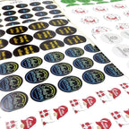 100-500 Custom Stickers Personalized Labels, Customized Stickers with Any Image Logo and Text. Custom Stickers for Business LogoThank You Labels,etc. (Heart, 2.5 Inch)