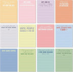 Funny Notepads with Sayings Sticky Funny Office Supplies to Do List Sarcastic Work Assorted Notepad for Workers, 12 Designs, 3 x 3.93 Inch(Classic Style)