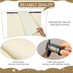 Fainne 3 Pcs Large Engineering Graph Paper Pad Giant Drafting Pad Blueprint Sketching Graph Paper Engineer Architect Designer Mathematician Draftsman (Beige, Brown, 22x17 inches)