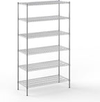 Regal Altair 21" Deep x 48" Wide x 86" Height Wire Shelving Kit | 6-Tier | NSF Commercial Storage Rack Unit