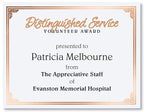 PaperDirect Copper on White Classic Specialty Certificates, 8½ x11, Foil Accents, 50 Count, Certificates And Awards Paper, For School, Work, Diplomas & Award Certificates