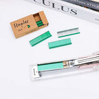 NatSumeBasics Colored Staples 6000 26/6 Metallic Green Staples Fit Desktop Manual Standard Stapler Refill Office Supplies Accessories (Green, 6000)
