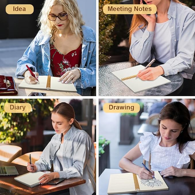 Mhfpl I Need To Write Down Because I Am Old Black Golden Spiral Blank Notebook, Funny Notebook Gifts for Women Men Seniors, Retirement Gifts for Grandpa Grandma, Gag Present for Boss Coworker Colleague