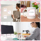 Pink Bow Sticky Notes Gifts - Lovarywow 9 Pack Pink Bow Sticky Notes Set 3x3 Inch Bowknot Post Notepads Gifts for Girls Women Cute Self Adhesive Memo Pad Office School Supplies 450 Sheets